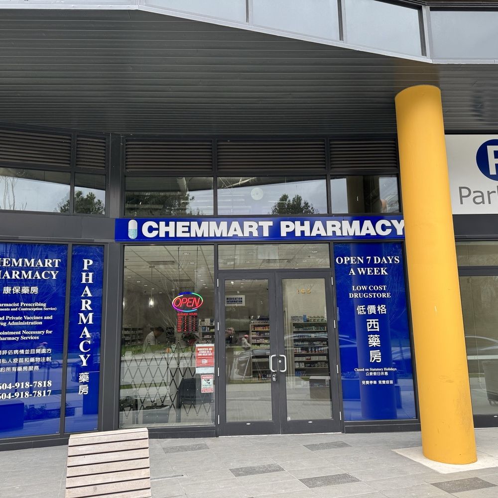 Chemmart Pharmacy - Storefront. - Pharmacy Near Me - Richmond, British Columbia Chemmart Pharmacy - Storefront. - Pharmacy Near Me - Richmond, British Columbia