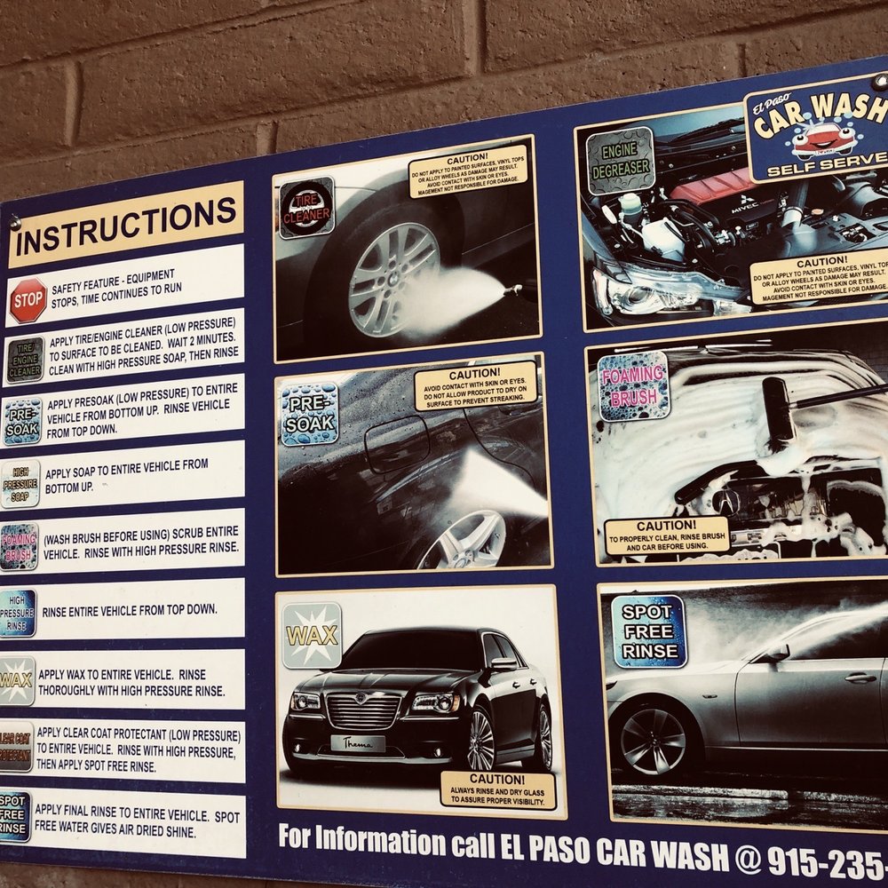 El Paso Car Wash - The Menu - Car Wash Near Me El Paso Car Wash - The Menu - Car Wash Near Me