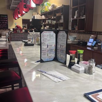 Sushi Garden - Bar area-very clean! - Sushi Bars Near Me - Jacksonville, Florida