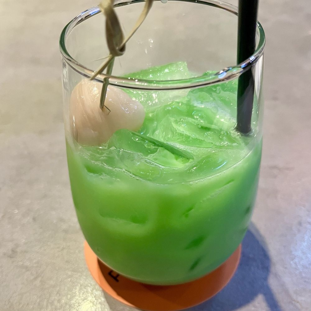 Phat Eatery - Pandan Colado Mocktail - Malaysian Near Me - Katy, Texas Phat Eatery - Pandan Colado Mocktail - Malaysian Near Me - Katy, Texas
