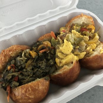 Ralph’s West Indian Delights - a close up of a sandwich in a styrofoam container - Caribbean Near Me - Toronto, Ontario Ralph’s West Indian Delights - a close up of a sandwich in a styrofoam container - Caribbean Near Me - Toronto, Ontario