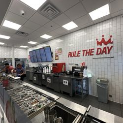 Smoothie King - Prep area. Loved seeing all the fresh ingredients; nothing appeared frozen