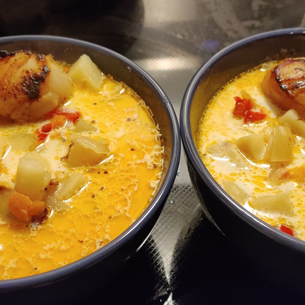 Chipman's Wharf - Homemade seafood stew. - Seafood Markets Near Me - Milbridge, Maine