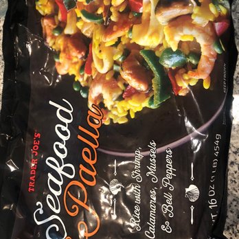 Trader Joe's - Seafood paella, thank me later - Grocery Near Me - Bethesda, Maryland