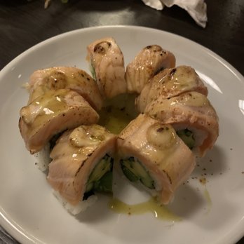 Taiko - Salmon Aburi - Japanese Near Me - Irvine, California Taiko - Salmon Aburi - Japanese Near Me - Irvine, California