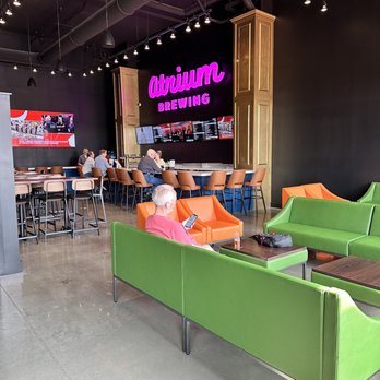 Atrium Brewing - Seating and bar area - Breweries Near Me - Prospect, Kentucky Atrium Brewing - Seating and bar area - Breweries Near Me - Prospect, Kentucky