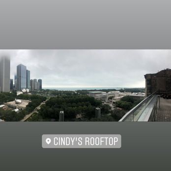 Cindy's Rooftop - The view from the patio. - New American Near Me - Chicago, Illinois
