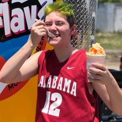 What's Your Flav Fun Station - That smile! Taste is good!