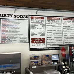Red Truck Ice Cream - Menu