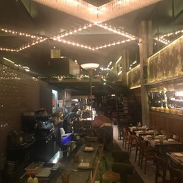 Airy industrial chic tapas resto bar