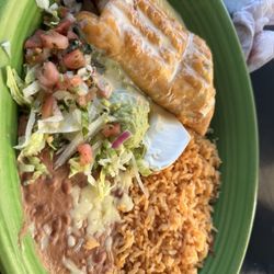 Herradura Taco Cantina - Vegetarian chimichangas