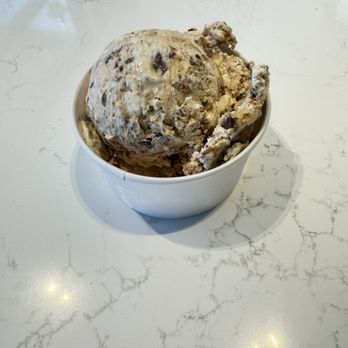 Mixter Nitrogen Creamery + Coffee - Biscoff, peanut butter crunch..my accidental recipe - Ice Cream & Frozen Yogurt Near Me - Jacksonville, Florida