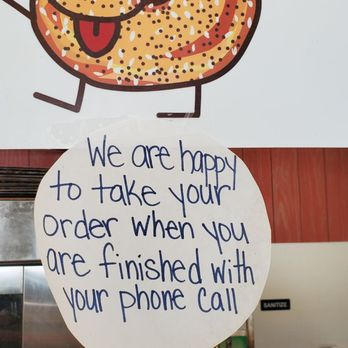 Ben's Bagel Barn - Love this sign! - Bagels Near Me - Little Ferry, New Jersey