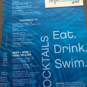 Splash Grill - Menu - American Near Me - Rancho Mirage, California