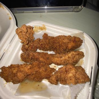 Fire Wings - I was expecting some nice thick chicken tenders but wth is this. So skinny I'm so disappointed after a long day of work - Chicken Wings Near Me - San Jose, California Fire Wings - I was expecting some nice thick chicken tenders but wth is this. So skinny I'm so disappointed after a long day of work - Chicken Wings Near Me - San Jose, California