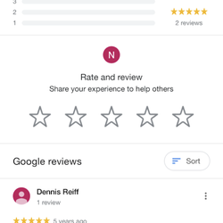 Reiff Dennis DC - Review about him, written by him!