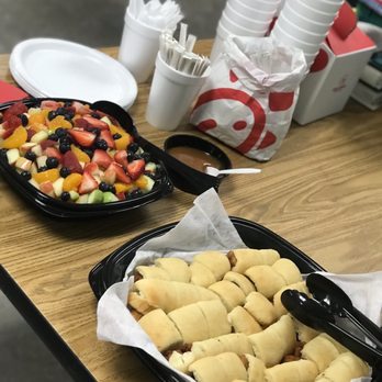 Chick-fil-A - Sunshine breakfast for the teachers at SVS - Fast Food Near Me - Mobile, Alabama Chick-fil-A - Sunshine breakfast for the teachers at SVS - Fast Food Near Me - Mobile, Alabama