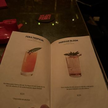 Hanky Panky - Menu 6/7 - Cocktail Bars Near Me - Ciudad de Mexico, DIF