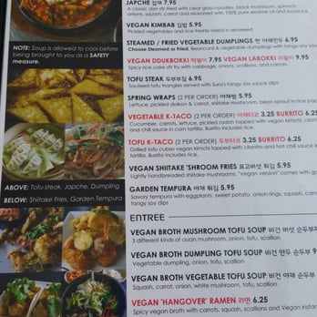 Sura - Vegan menu! Easy choosing! Happy Anne! - Korean Near Me - Long Beach, California Sura - Vegan menu! Easy choosing! Happy Anne! - Korean Near Me - Long Beach, California