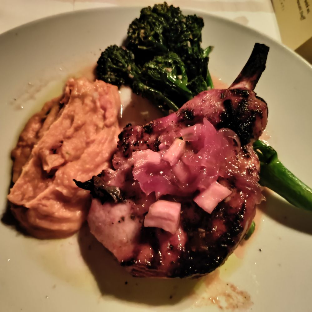 Frascati - Grilled Pork Chop - Italian Near Me - San Francisco, California