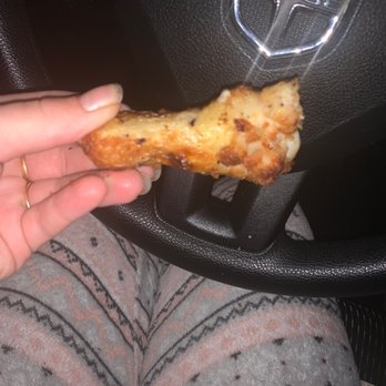 Wing Squad - The bottom side of this was burnt but the side had no crisp to it which told me it was not fried - Food Delivery Services Near Me