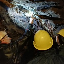 Schaubergwerk Molchner Stolln - Bei der Führung