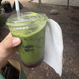 Lemon berry matcha Lemon berry matcha