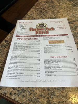 Menu photo 1 Florham Park Diner Florham Park, NJ Menu photo 1 Florham Park Diner Florham Park, NJ