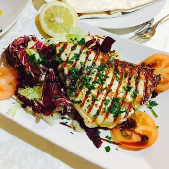 Sapori di Mare da Franco e Adil - Fish menu!! This fish steak is incredible. - Italian Near Me - Taormina, Maine Sapori di Mare da Franco e Adil - Fish menu!! This fish steak is incredible. - Italian Near Me - Taormina, Maine