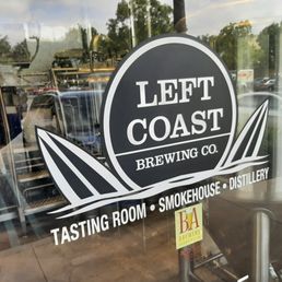 Exterior outside entrance of Left Coast Brewing - Irvine, California Exterior outside entrance of Left Coast Brewing - Irvine, California
