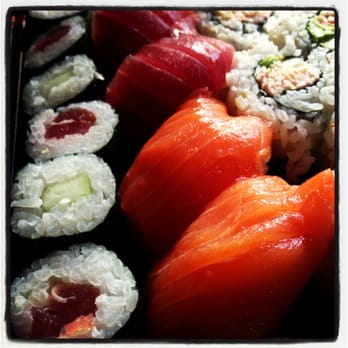 Sushi in the Box - #11 sushi combo - Sushi Bars Near Me - Arcadia, California Sushi in the Box - #11 sushi combo - Sushi Bars Near Me - Arcadia, California