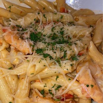 Wildfire Public House - My Harissa Spiced Shrimp Penne yummm - Breakfast & Brunch Near Me - Modesto, California
