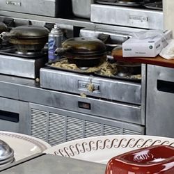 Waffle House - Cooking area
