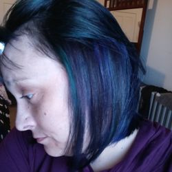 Salon Indigo Blue
