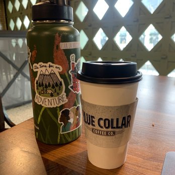 Blue Collar Coffee - Almond milk latte - Coffee & Tea Near Me - Indianapolis, Indiana Blue Collar Coffee - Almond milk latte - Coffee & Tea Near Me - Indianapolis, Indiana