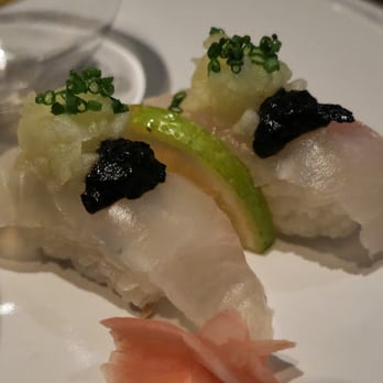 Wakuriya - snapper, fuji apple, seaweed soy sauce - Japanese Near Me - San Mateo, California Wakuriya - snapper, fuji apple, seaweed soy sauce - Japanese Near Me - San Mateo, California