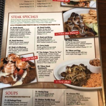 El Pedregal Mexican Restaurant - Menu (3/17/2018) - Tacos Near Me - Lithopolis, Ohio El Pedregal Mexican Restaurant - Menu (3/17/2018) - Tacos Near Me - Lithopolis, Ohio