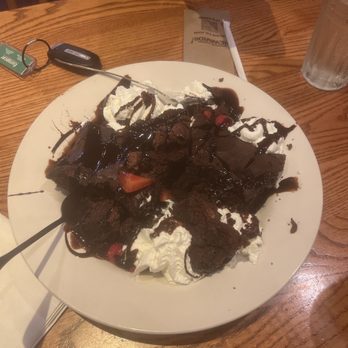 Cracker Barrel Old Country Store - Helped us celebrate with a brownie! - American Near Me - Fairburn, Georgia Cracker Barrel Old Country Store - Helped us celebrate with a brownie! - American Near Me - Fairburn, Georgia