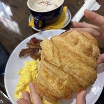 Douceur de France - Tue grand breakfast with a big croissant - Breakfast & Brunch Near Me - Roswell, Georgia Douceur de France - Tue grand breakfast with a big croissant - Breakfast & Brunch Near Me - Roswell, Georgia