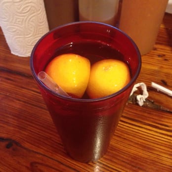 The Joint - The sweet tea with two lemons - Barbeque Near Me - New Orleans, Louisiana The Joint - The sweet tea with two lemons - Barbeque Near Me - New Orleans, Louisiana