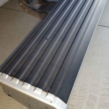 Soft Touch Car Wash - Dirty electric step. Clearly not cleaned or wiped. Or even washed for that matter. - Car Wash Near Me - Chino, California