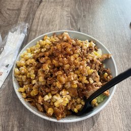 Adobo Cobb salad - needs a bigger bowl!