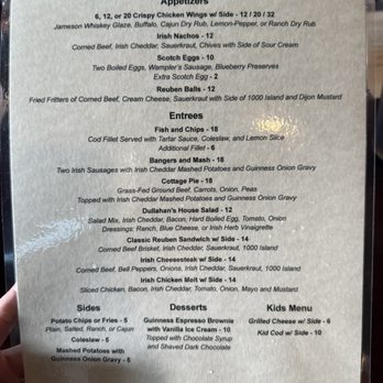 Dullahan's Irish Pub - Menu - Irish Pub Near Me - Farragut, Tennessee Dullahan's Irish Pub - Menu - Irish Pub Near Me - Farragut, Tennessee