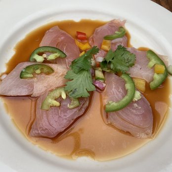 Izakaya Den - Yellowtail jalapeño sashimi - Japanese Near Me - Denver, Colorado Izakaya Den - Yellowtail jalapeño sashimi - Japanese Near Me - Denver, Colorado