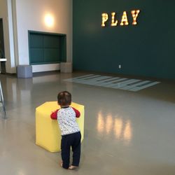 Kidoolo Play Club - Projection floor area, currently an interactive piano
