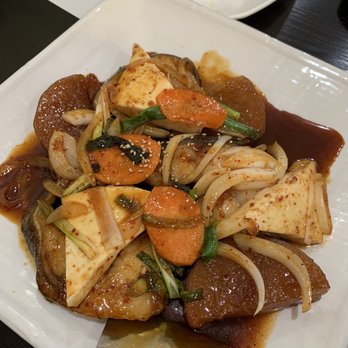 Mhat Korean Restaurant - Cod fish with radish - Korean Near Me - La Palma, California Mhat Korean Restaurant - Cod fish with radish - Korean Near Me - La Palma, California