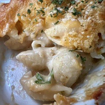 55 South - Mac and cheese (swiss, cheddar, panko bread crumbs, herbs) - Lounges Near Me - San Jose, California
