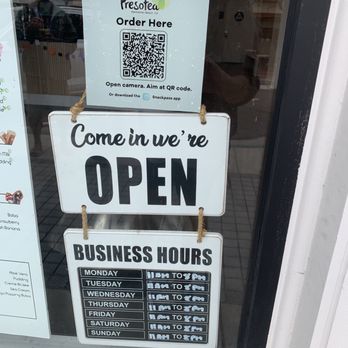 Presotea Manhattan Beach - Hours as of 9/29/23 - Bubble Tea Near Me - Manhattan Beach, California Presotea Manhattan Beach - Hours as of 9/29/23 - Bubble Tea Near Me - Manhattan Beach, California