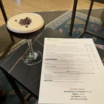 Buzzed Wine Bar - Martini - Wine Bars Near Me - Burlington, Wisconsin