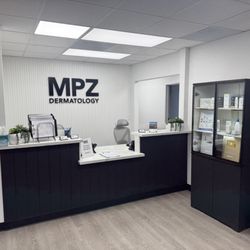 MPZ Dermatology - Our check in area.